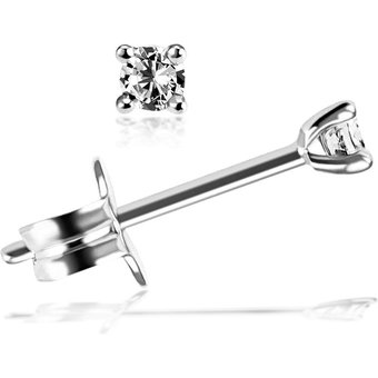 Jana Diamant Ohrstecker Paar 585/- Weißgold 2 Brillanten zus. 0.10 oder 0.15 ct....