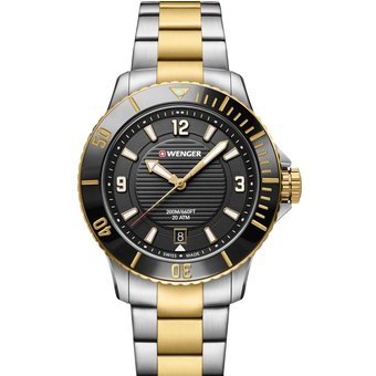 Wenger 01.0621.113 Seaforce Damenuhr Taucheruhr 36mm 20 ATM