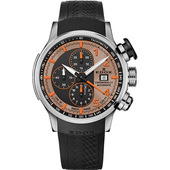 Edox 01129-TNCA-BENO Chronorally Automatik Herrenuhr 45mm 10ATM