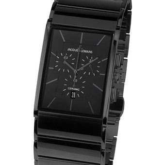 Jacques Lemans 1-1941C Dublin Herrenuhr Chronograph 34mm 5ATM