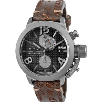 U-Boat 3005 Herrenuhr Classico Automatik Chrono Titanium Limited 45mm 10ATM