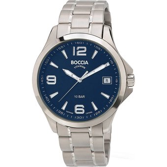 Boccia 3591-03 Herrenuhr Titanium 41mm 10ATM