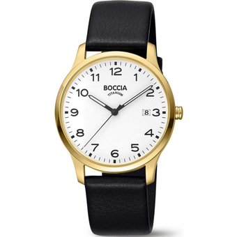Boccia 3620-08 Herrenuhr Titanium 39mm 5ATM
