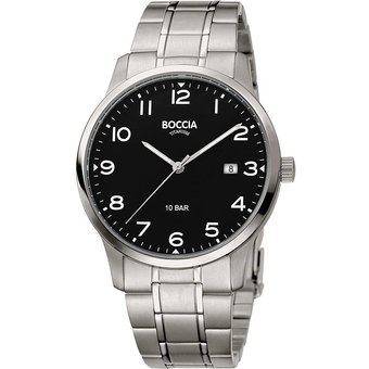 Boccia 3621-01 Herrenuhr Titanium 40mm 10ATM