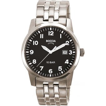 Boccia 3631-02 Herrenuhr Titanium 38mm 10ATM