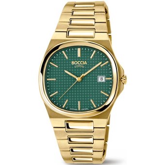 Boccia 3657-05 Herrenuhr Titanium Saphirglas 39mm 5ATM