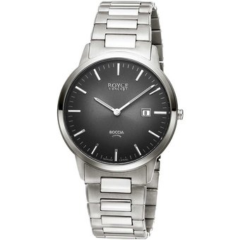Boccia 3658-04 Herrenuhr Titanium Saphirglas 39mm 5ATM