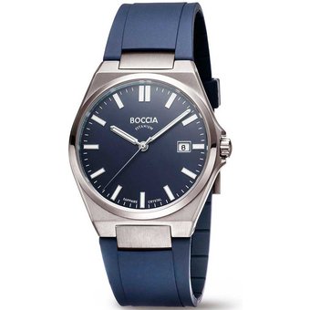 Boccia 3667-01 Herrenuhr Titanium Saphirglas 39mm 5ATM