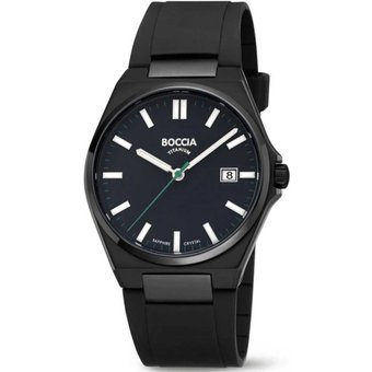 Boccia 3667-04 Herrenuhr Titanium Saphirglas 39mm 5ATM