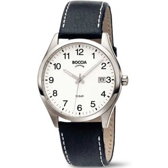 Boccia 3669-01 Herrenuhr Titanium 39mm 10ATM
