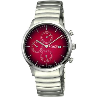 Boccia 3743-02 Royce Chronograph Titanium Herrenuhr 40mm 3ATM