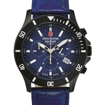 Swiss Alpine Military 7022.9575 Chronograph Herrenuhr 42mm 10ATM