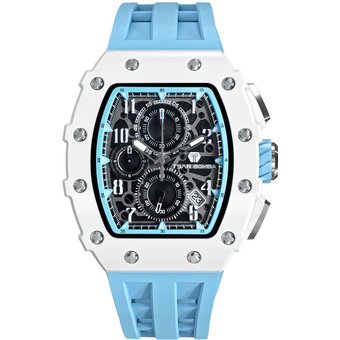 Tsar Bomba TB8204B-02 Herrenuhr Elementar Chronograph 44mm 5ATM