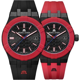 Maurice Lacroix AI2008-04000-400-J Aikon #tide Unisex Armbanduhr Quarz 40mm 10ATM