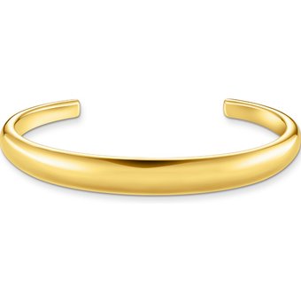 Thomas Sabo AR115-413-39-L17 Armreif 925er Sterling Silber vergoldet 17 cm