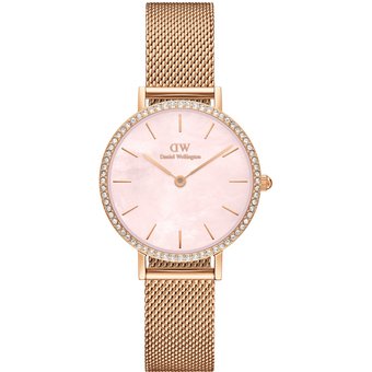 Daniel Wellington DW00100663 Damenuhr Petite Lumine Bezel Melrose Pink 28mm 3ATM
