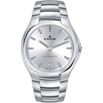 Edox 56003-3-AIN Les Bemonts Herrenuhr 40mm 3ATM