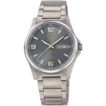 ETT Eco Tech Time EGT-11601-21M Herrenuhr Everest Solar Funkuhr