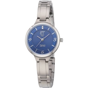 ETT ELS-12147-31M Diamond Lady Solar Drive Titan Damenuhr 28mm