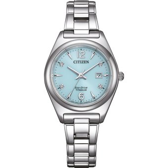 Citizen EW2601-81M Eco-Drive Titanium Damenuhr 29mm 10ATM