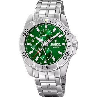 Festina F20445/7 Herrenuhr Quarz Multifunktion 43mm 10ATM