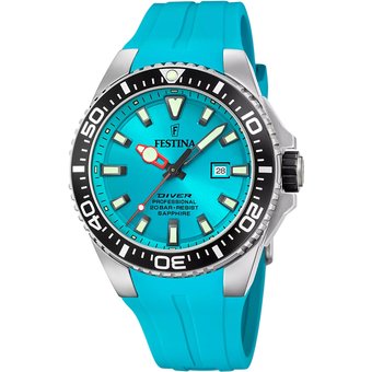 Festina F20664/5 Herrenuhr Diver Saphire Silicone 45mm 20ATM