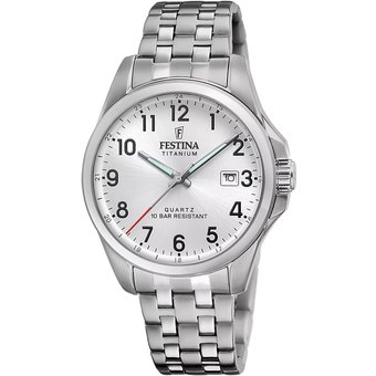 Festina F20696/1 Herrenuhr Quarz Titanium 41mm 10ATM