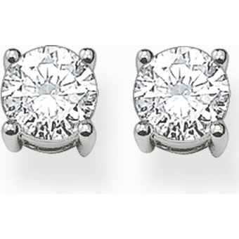 Thomas Sabo H1739-051-14 Ohrstecker weißer Stein Damen