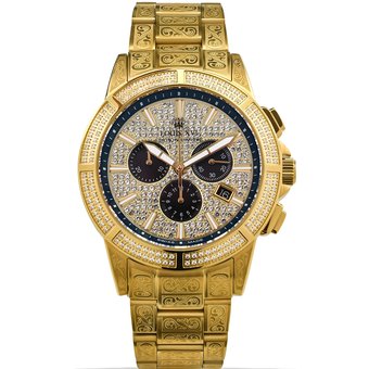 Louis XVI LXVI1126 Majeste Iced Out Chronograph Herrenuhr 43mm