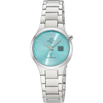 Master Time MTLA-10913-81M Damenuhr Lady Line Funkuhr 33mm 3ATM