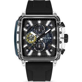 Police PEWGO00776X0 Herrenuhr Clout Set Chrono Limited Edition 43mm 3ATM