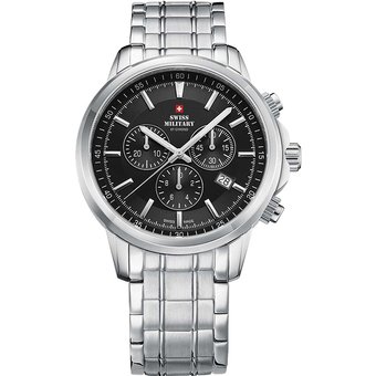 Swiss Military SM34052.01 Chronograph Saphirglas Herrenuhr 42mm 10ATM