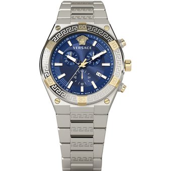 Versace VESO00522 Herrenuhr Sporty Greca Chrono 46mm 5ATM