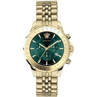 Versace VEV600619 Signature Chronograph Herrenuhr 44mm 5ATM