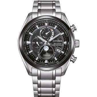 Citizen Eco Drive Chrono Funkuhr Tsuki-yomi BY1018-80E