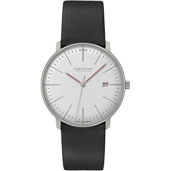 Junghans Mega max bill Solar Bauhaus 059/2326.02 Connected Multifrequenz-Funk-Solarwerk