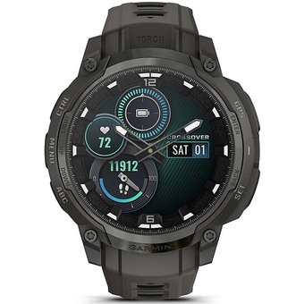 Garmin Instinct Crossover Amoled mit Silikonarmband Ref. 010-03398-00 - Outdoor GPS Smartwatch
