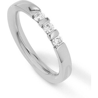 Ring von Palido mit einem 0,23 ct Brillant in Memoirering-Optik