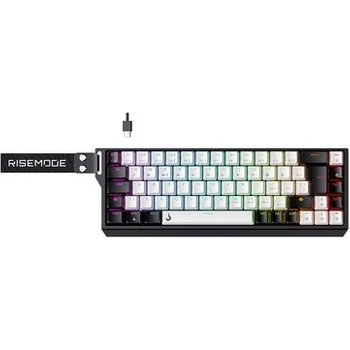 Teclado Magnético Gamer Rise Mode GM1 Pro, ARGB, Magnético OTK PRO, USB-C, Preto - RM-TCM-GM1M-PRO-B