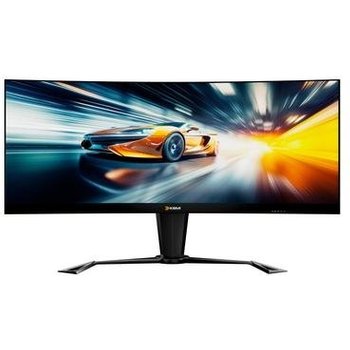 Monitor Gamer KBM! Gaming MG800 34" QHD, Ultrawide, 180Hz, 1ms, HDMI e DP, Adaptive Sync, 95% SRGB, Preto - KGMG80034PT