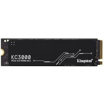 SSD Kingston KC3000, 4TB, M.2 2280, PCIe 4.0 x4, NVMe, Leitura: 7000 MB/s, Gravação: 7000 MB/s, Preto - SKC3000D/4096G
