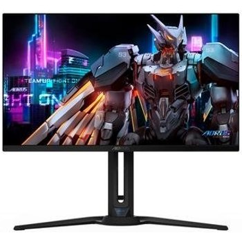 Monitor Gamer AORUS 27 QHD, 240Hz, 0.03ms, QD-OLED, HDMI e DisplayPort, 99% DCI-P3, HDR, FreeSync, Altura Ajustável - AORUS FO27Q2 SA