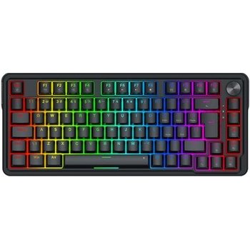 Teclado Magnético Gamer Redragon UCAL, RGB, Switch Magnético, Layout 75%, Hot-Swap, ABNT2, USB Tipo-C, Preto - K673RGB-M