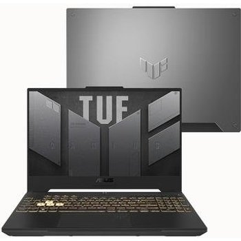 Notebook Gamer ASUS TUF Gaming F15 Intel Core i5 12500H, 16GB RAM, SSD 512GB, 15.6" FHD, RTX 3050, KeepOS, Mecha Gray - FX507ZC4-HN232