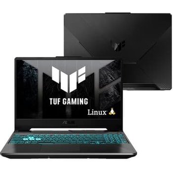 Notebook ASUS TUF Gaming A15, RTX 3050, AMD RYZEN 7, 8 GB, 512 GB SSD, KeepOS, Tela 15.6" FHD, Graphite Black - FA506NCR-HN089