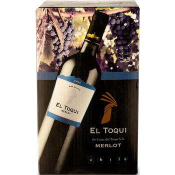 El Toqui D.O. Central Valley Merlot Bag in Box 2 L
