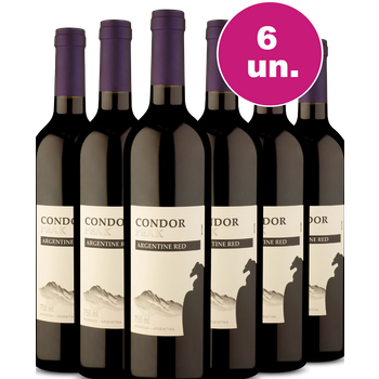 Kit 6 - Condor Peak Red Blend - Exclusivo We