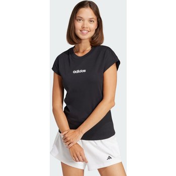 Camiseta Algodão Essentials Linear Mulher adidas