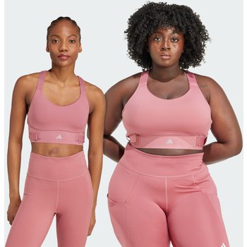 Top Alto Suporte Fastimpact Luxe Run Mulher adidas