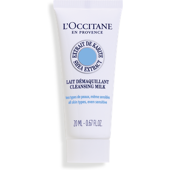 Leite Demaquilante Facial Karité 20ml